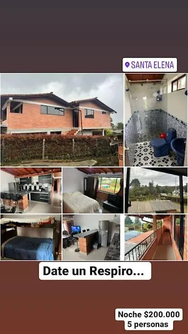 Apartmán Apartamento Tranquilo En Santa Elena Medellín